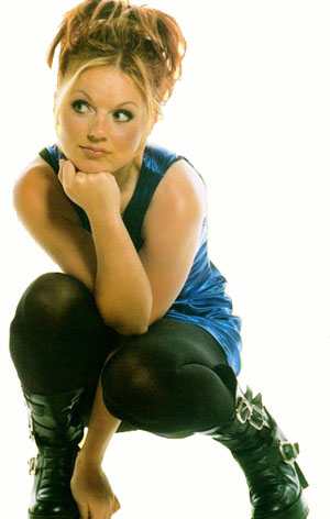 Geri in her Spice Girl Days